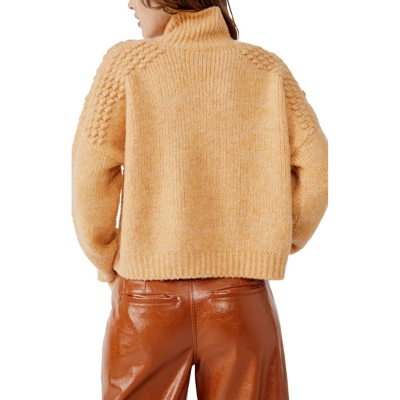 Brand New Free People Bradley Turtleneck Sweater - Picture 2 of 4